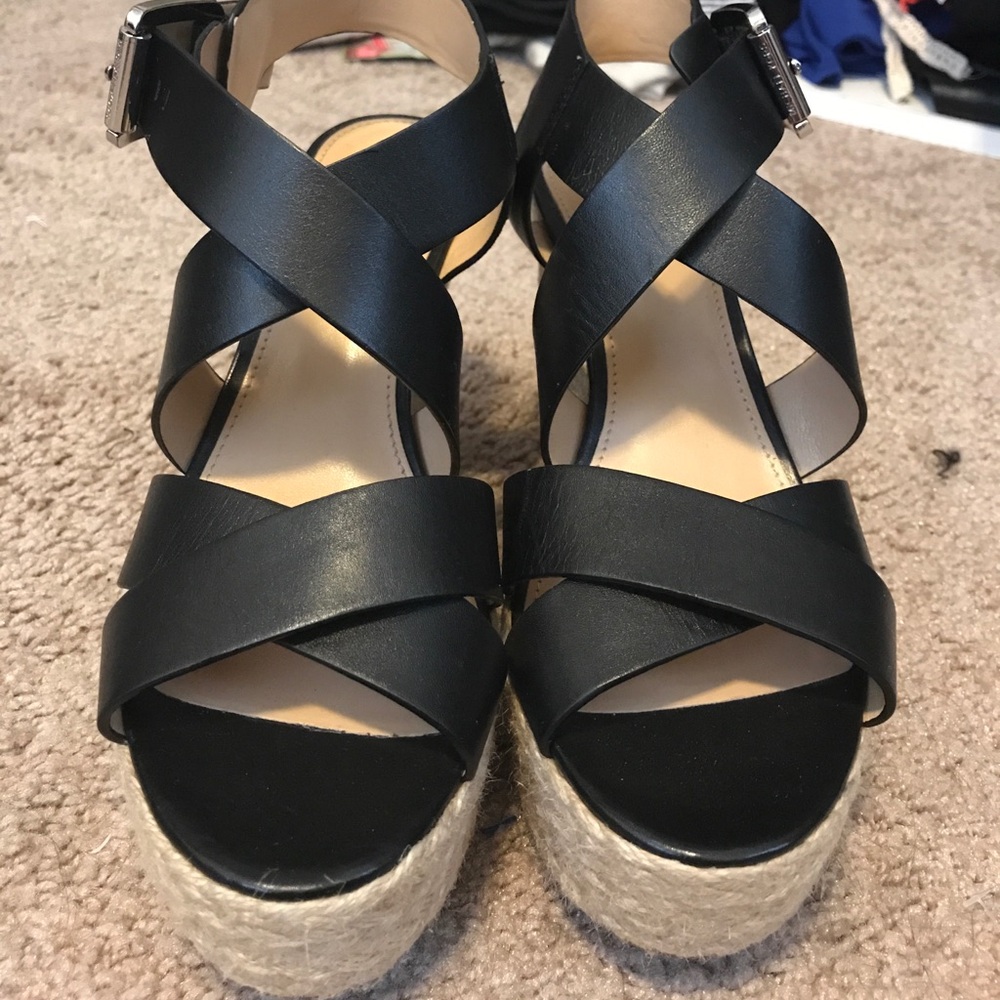 Michael Kors espadrilles wedges 6.5